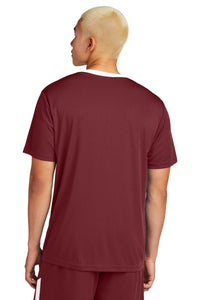 Sport-Tek Competitor United Crew ST100 - Maroon/ White Back