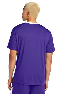 Sport-Tek Competitor United Crew ST100 - Purple/ White Back