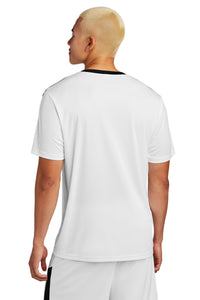 Sport-Tek Competitor United Crew ST100 - White/ Black Back