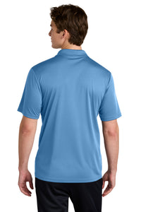 Sport-Tek Competitor United Polo ST104 - Carolina Blue/ White Back