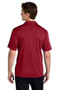 Sport-Tek Competitor United Polo ST104 - Deep Red/ White Back