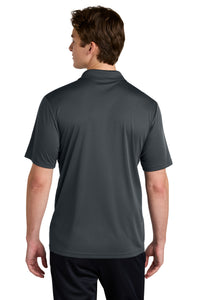 Sport-Tek Competitor United Polo ST104 - Iron Grey/ White Back