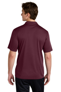 Sport-Tek Competitor United Polo ST104 - Maroon/ White Back