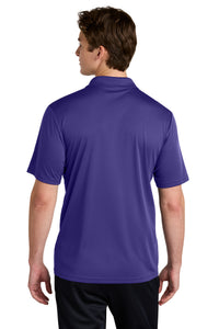 Sport-Tek Competitor United Polo ST104 - Purple/ White Back