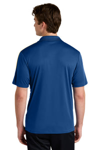 Sport-Tek Competitor United Polo ST104 - Royal/ Gold Back