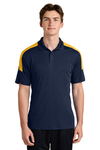 Sport-Tek Competitor United Polo ST104 - True Navy/ Gold