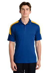 Sport-Tek Competitor United Polo ST104 - True Royal/ Gold