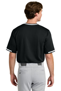 Sport-Tek Tough Mesh V-Neck Baseball Jersey ST221 - Black Back