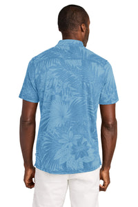 Tommy Bahama Santiago Paradise Polo ST227544TB - Chambray Blue Back