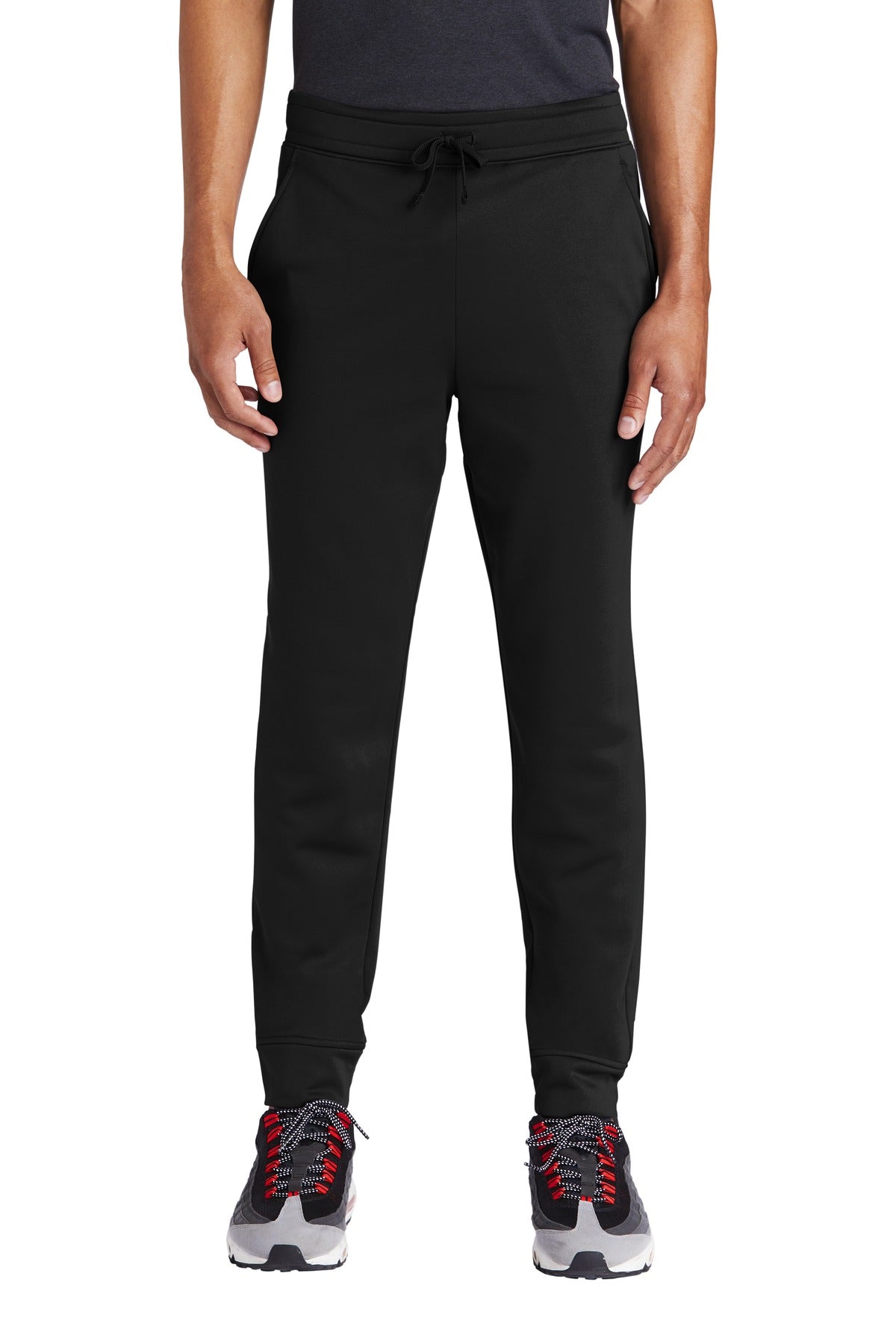 Sport-Tek  Sport-Wick  Fleece Jogger ST233 - Black