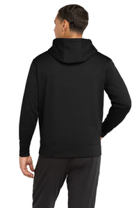 Sport-Tek Sport-Wick Fleece Full-Zip Hooded Jacket - Black Back