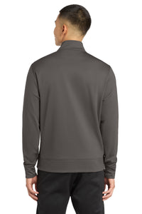 Sport-Tek Sport-Wick Fleece Full-Zip Jacket - Iron Grey Back