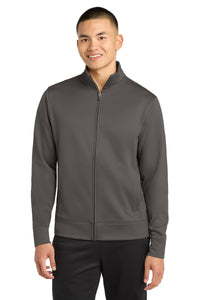 Sport-Tek Sport-Wick Fleece Full-Zip Jacket - Iron Grey