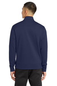 Sport-Tek Sport-Wick Fleece Full-Zip Jacket - Navy Back