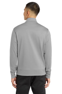 Sport-Tek Sport-Wick Fleece Full-Zip Jacket - Silver Back