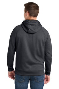 Sport-Tek Tech Fleece Hooded Sweatshirt - Graphite Heather Back