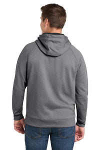 Sport-Tek Tech Fleece Hooded Sweatshirt - Vintage Heather Back