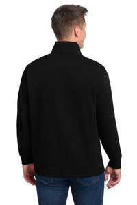 Sport-Tek 1/4-Zip Sweatshirt - Black Back