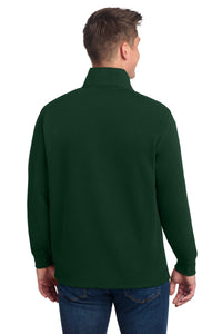 Sport-Tek 1/4-Zip Sweatshirt - Forest Green Back