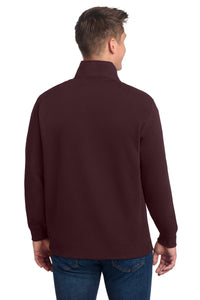 Sport-Tek 1/4-Zip Sweatshirt - Maroon Back