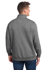 Sport-Tek 1/4-Zip Sweatshirt - Vintage Heather Back