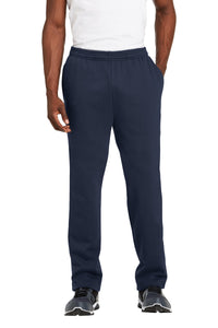 Sport-Tek Open Bottom Sweatpant - True Navy