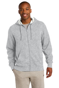 Sport-Tek Full-Zip Hooded Sweatshirt - Athletic Heather