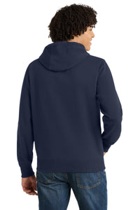 Sport-Tek Full-Zip Hooded Sweatshirt - True Navy Back