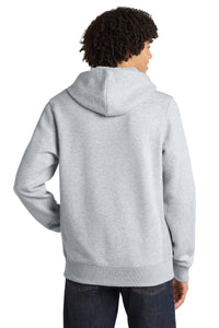 Sport-Tek Lace Up Pullover Hooded Sweatshirt - Athletic Heather Back