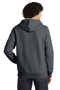 Sport-Tek Lace Up Pullover Hooded Sweatshirt - Graphite Heather Back