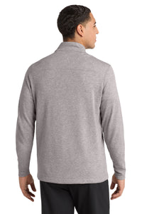 Sport-Tek  Lightweight French Terry 1/4-Zip Pullover - Heather Grey Back