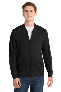 Sport-Tek  Lightweight French Terry Bomber - Black