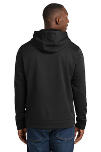 Sport-Tek Repel Fleece Hooded Pullover - Black Back