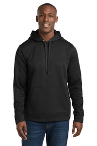 Sport-Tek Repel Fleece Hooded Pullover - Black