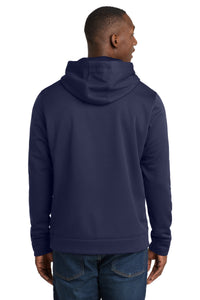 Sport-Tek Repel Fleece Hooded Pullover - True Navy Back