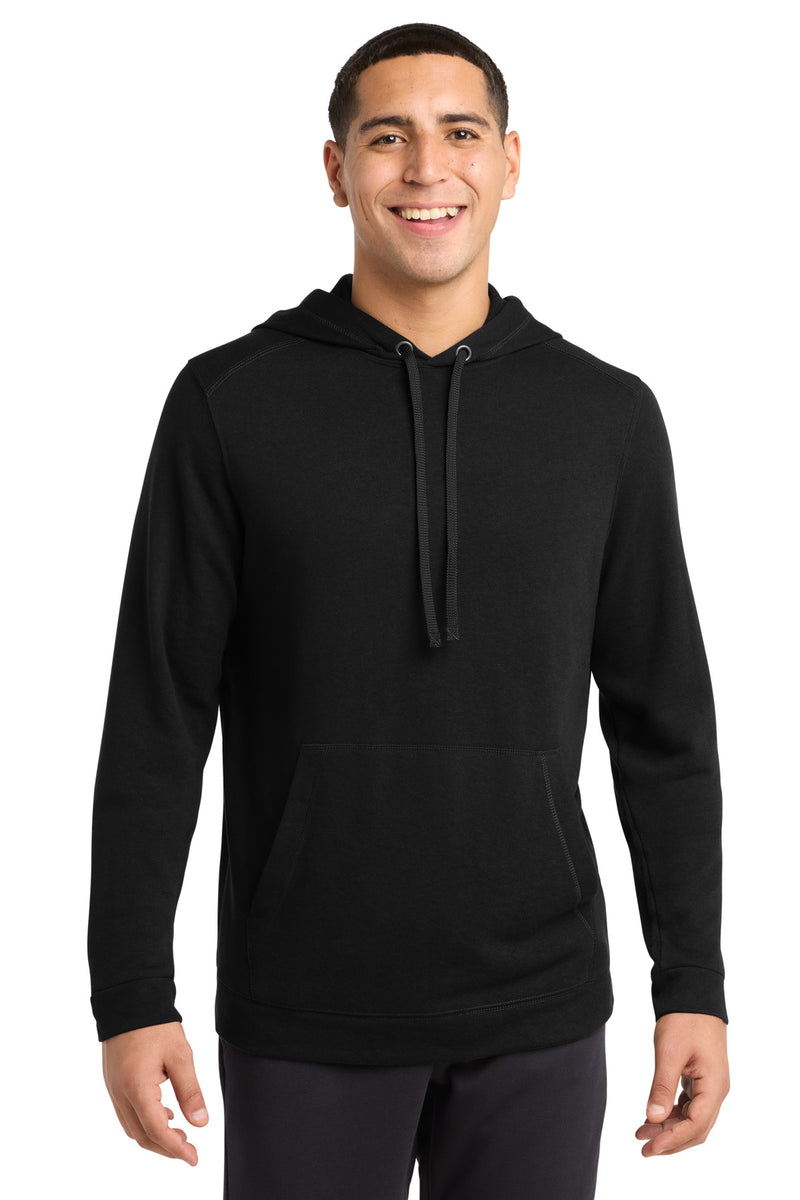 Sport-Tek  PosiCharge  Tri-Blend Wicking Fleece Hooded Pullover