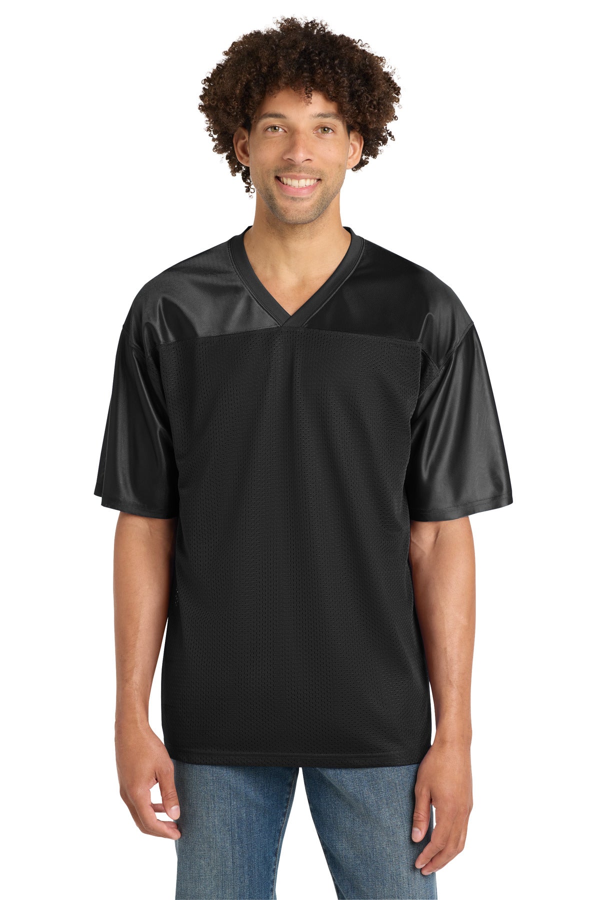 Sport-Tek PosiCharge Replica Jersey - Black