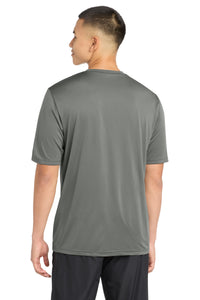 Sport-Tek PosiCharge Tough Tee - Dark Smoke Grey Back
