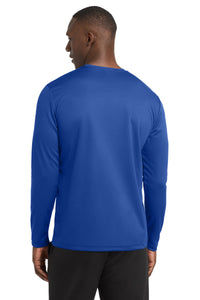 Sport-Tek PosiCharge RacerMesh Long Sleeve Tee - True Royal Back