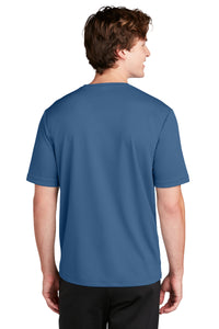 Sport-Tek PosiCharge RacerMesh Tee - Dawn Blue Back