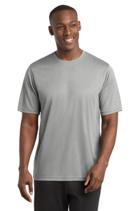 Sport-Tek PosiCharge RacerMesh Tee - Grey Heather