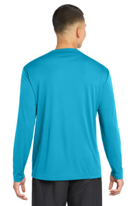 Sport-Tek Long Sleeve PosiCharge Competitor Tee - Atomic Blue Back