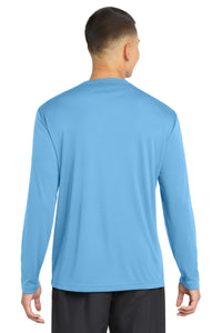 Sport-Tek Long Sleeve PosiCharge Competitor Tee - Carolina Blue Back
