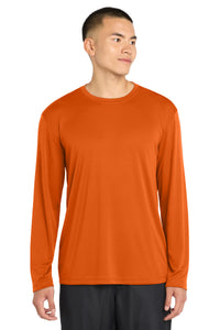 Sport-Tek Long Sleeve PosiCharge Competitor Tee - Deep Orange