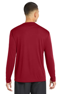 Sport-Tek Long Sleeve PosiCharge Competitor Tee - Deep Red Back
