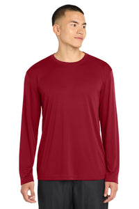 Sport-Tek Long Sleeve PosiCharge Competitor Tee - Deep Red