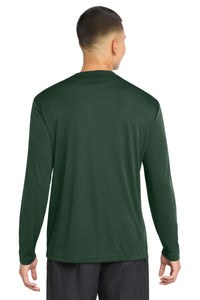 Sport-Tek Long Sleeve PosiCharge Competitor Tee - Forest Green Back
