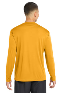 Sport-Tek Long Sleeve PosiCharge Competitor Tee - Gold Back