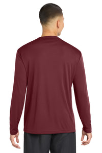 Sport-Tek Long Sleeve PosiCharge Competitor Tee - Maroon Back