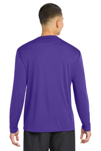 Sport-Tek Long Sleeve PosiCharge Competitor Tee - Purple Back
